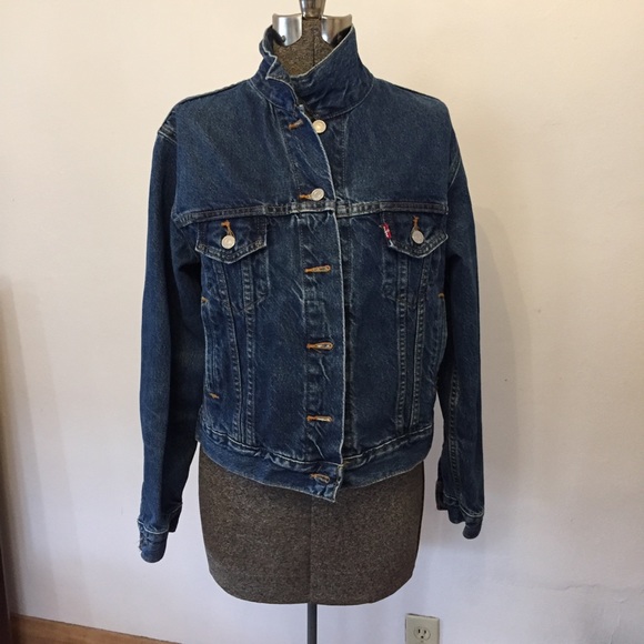 VINTAGE Levi’s Denim Trucker Jean Jacket Men’s M - Picture 1 of 9